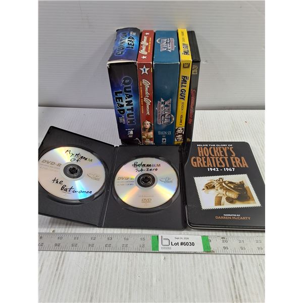 Assorted DVD Tv Series Lot-Quantum Leap,Fall Guy,Wonder Woman,Xena Warrior Princess and more