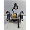 Image 4 : Power Fist 3/4 HP 8" Bech Grinder with Light-powers on, Pickup Only
