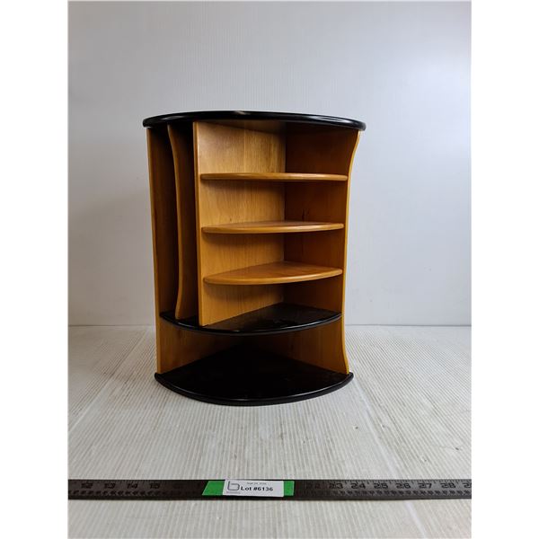 Wooden Corner Shelf 9 x9.5 x17.5 