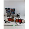 Image 1 : Trailer Lights, Extended View Tow Mirrors, Shark 700W Vacuum Cleaner - Powers On, As Is