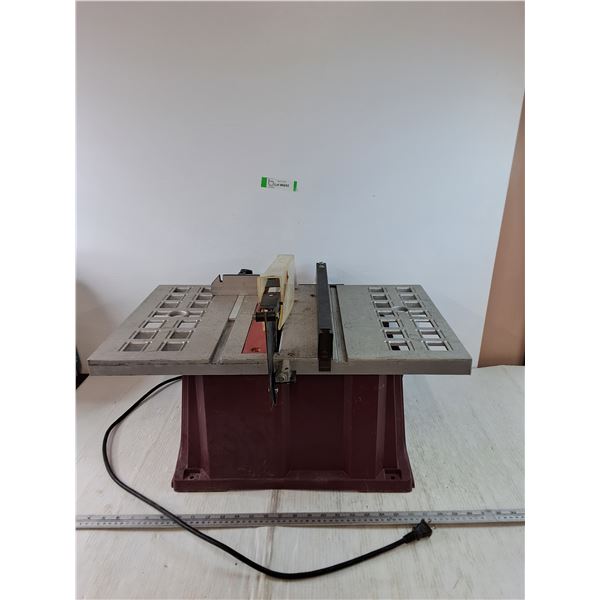 Delta Double Insulated Bench Table Saw Untested As-Is, Pickup Only