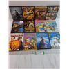 Image 1 : (12) Movie DVDs - Madagascar, Simpsons, The Dark Knight Rises