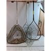 Image 1 : (3) Fishing Nets - Longest 55" - Cannot Ship