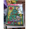 Image 4 : Plastic Tote- As Is, Christmas Lights- Power On & Decor- Can't Ship