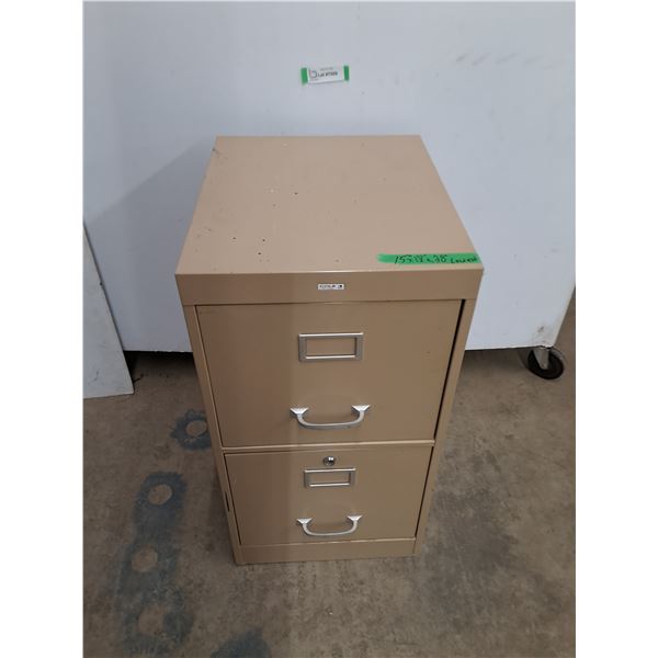 * Metal Cole 2-Drawer File Cabinet - Cannot Ship