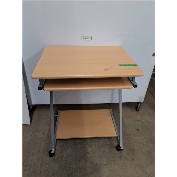 * MDF Computer Desk on Casters - Cannot Ship