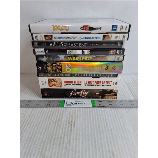 (9) DVD& TV Series-Firefly,The OC,Crimson Tide,100 Girls and more