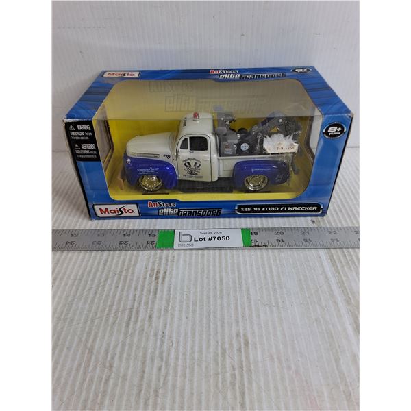 1:25 Die-Cast 1948 Ford F1 Wrecker (NOS)
