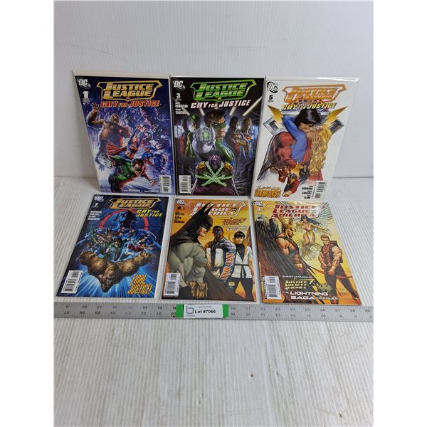 Issues #1-10- Justice League-Cry For Justice