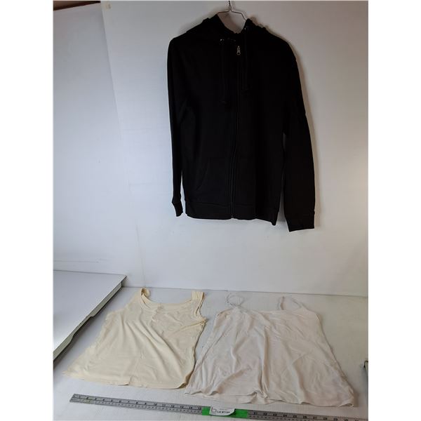 George Sweater- S & (2) Tanktops- Approx. L