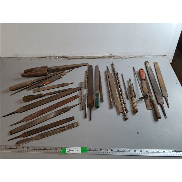 Metal Files, Wood Rasps, Drill Bits