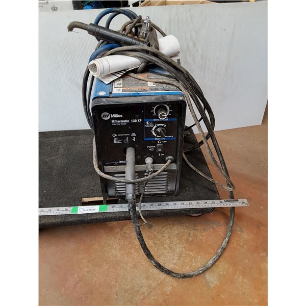 *Millermatic 130 XP 115V Wire Welder- Untested. Dolly Not Included, Can't Ship