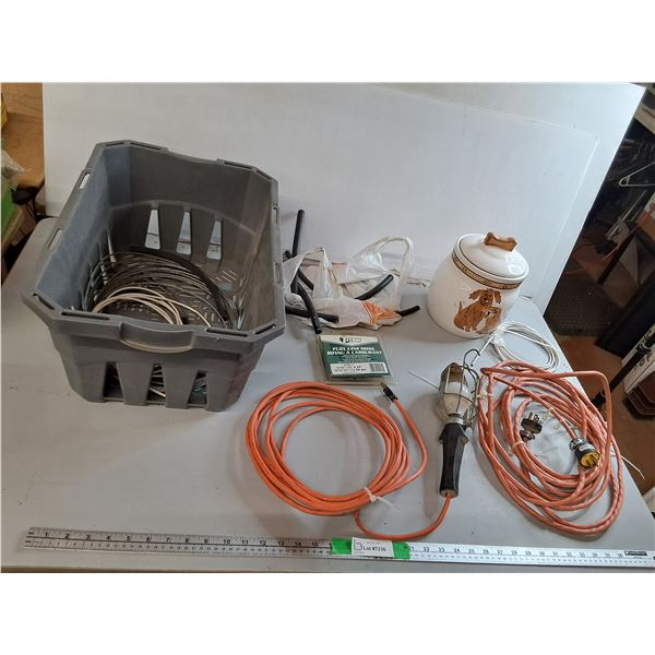 Trouble Light- Powers On, Fuel Line Hose, Dog Style Cookie Jar, Misc. Can't Ship