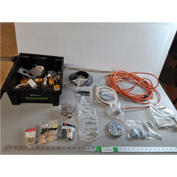 Extension Cord, Bolts, Electrical Switches, Misc.