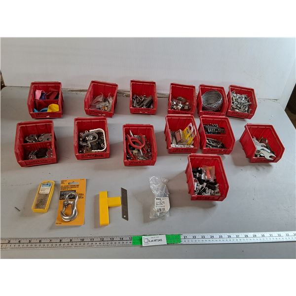 Washers, Hose Clamps, Drill Bits, Misc.