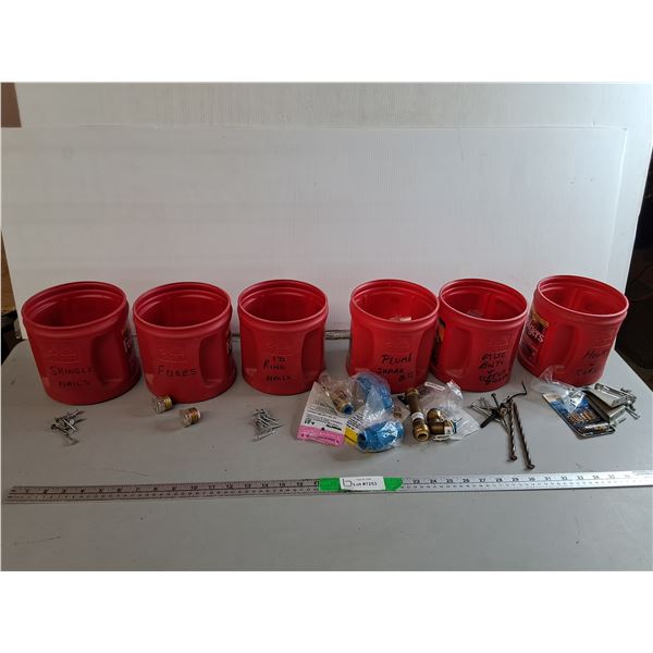 Shingle Nails, Fuses, Bolts, Misc.