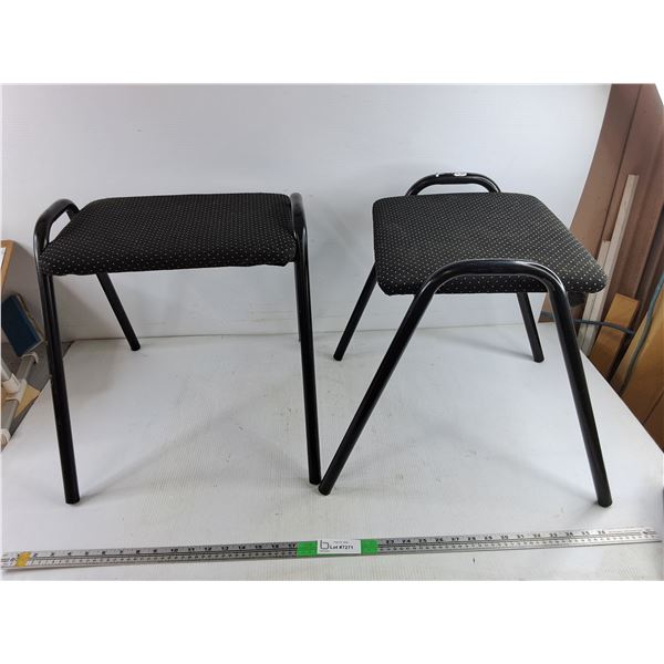*(2) Stools 16" x 16" x 12", Pickup Only