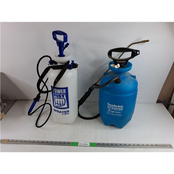 Power Fist & Hudson Sprayers - 3 & 2 Gal, PICKUP ONLY