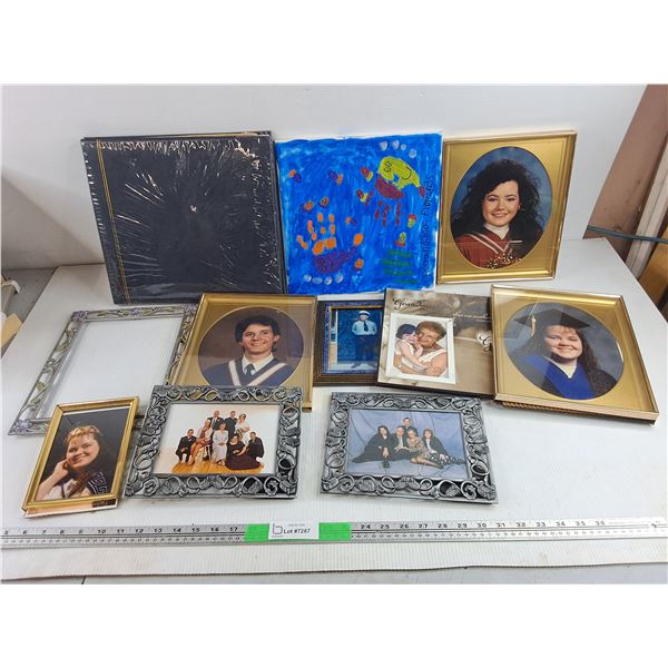 Assorted Picture Frames, Wall Art Painting, Photo Album