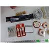 Image 2 : Assorted Paper Punches, Glue Sticks, Sticky Notes, Tapes, Tape Dispensers, Container, Misc