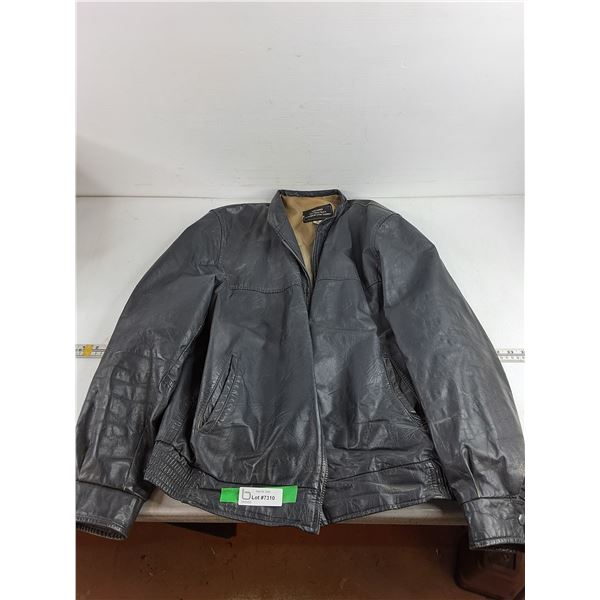 *Sears Faux Leather Jacket - Size 46