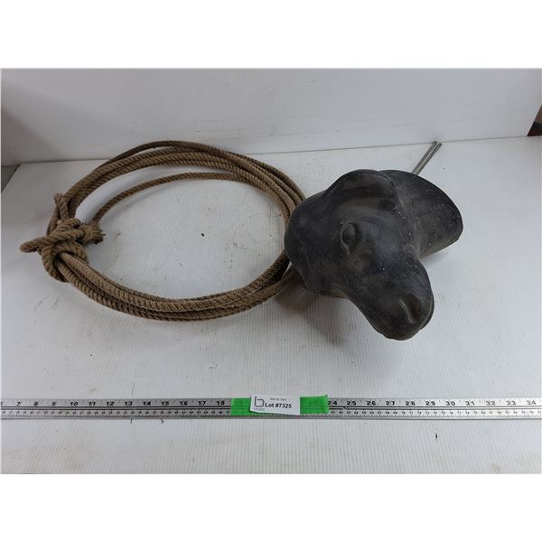 Twisted Rope & Cow Head Decoy