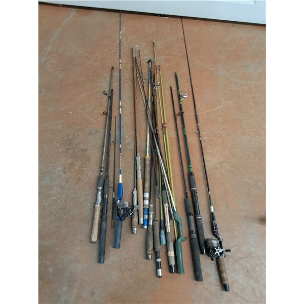 *(14)  Fishing Rods - PICKUP ONLY