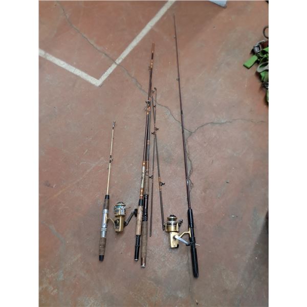 *(4)  Fishing Rods - PICKUP ONLY