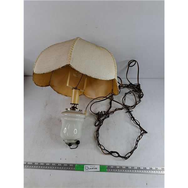 *Hanging Light Fixture - Powers On, As Is