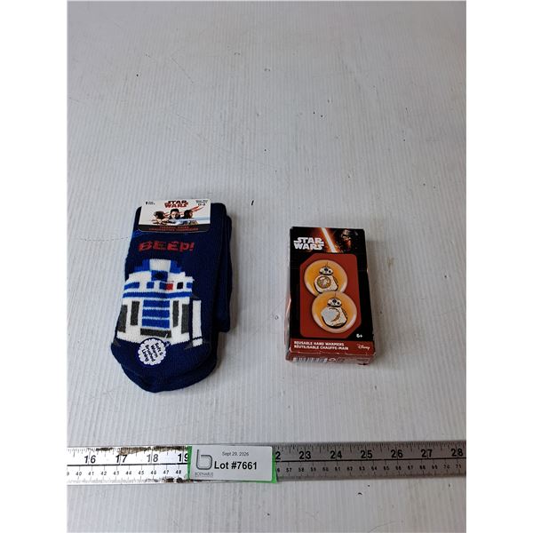 Starwars Socks & Hand Warmers ( as is)