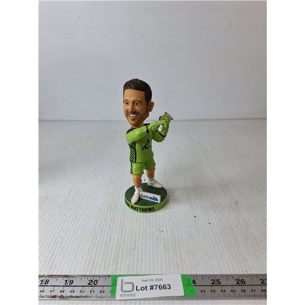 SaskMilk Mark Matthews Bobblehead