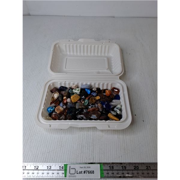 Collection Of Various Smooth Stones