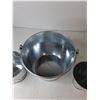 Image 3 : (3) Tin Buckets (Up To 19", cannot ship)