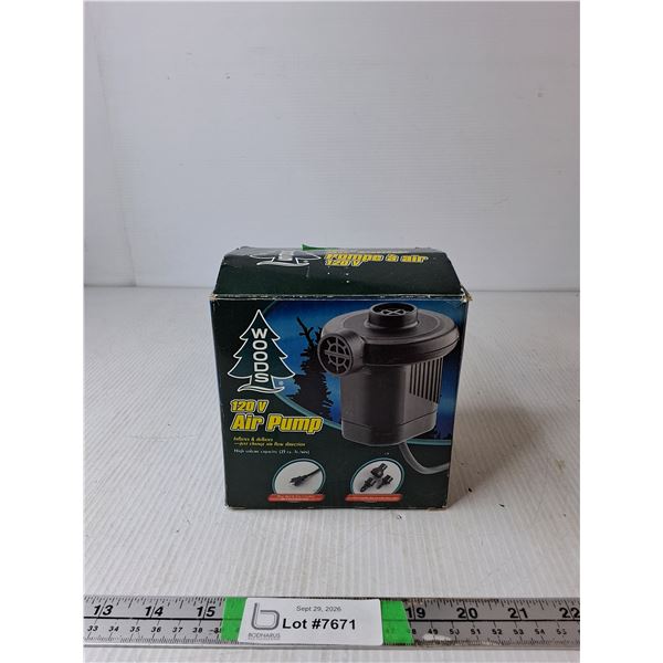 Woods 120V Air Pump (powers on)