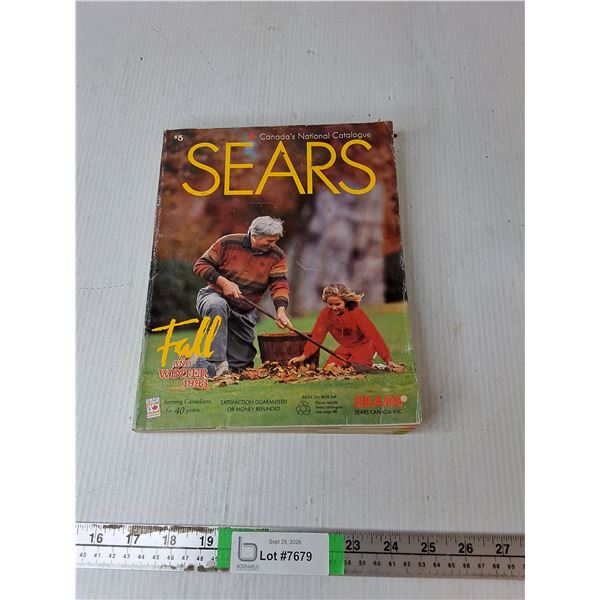 Vinatge Sears Catalouge