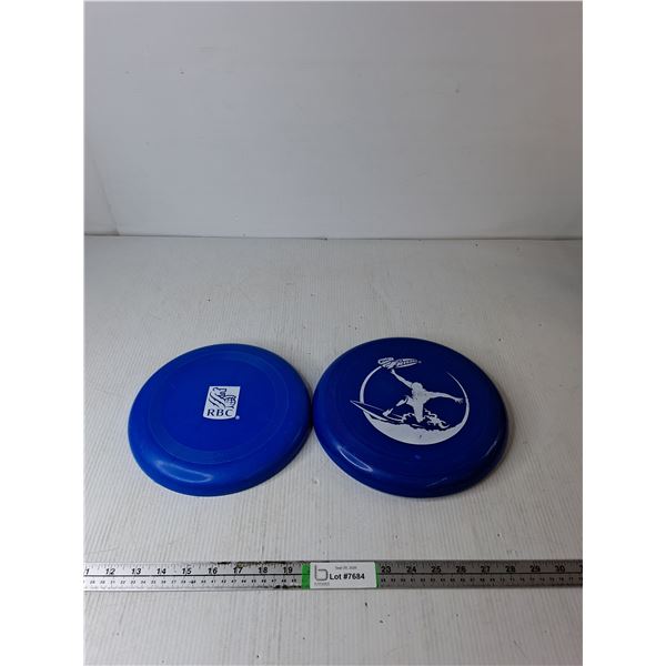 (2) Frisbees
