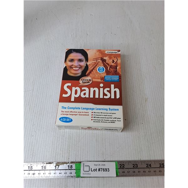 Learn To Speak Spanish E-Learning System