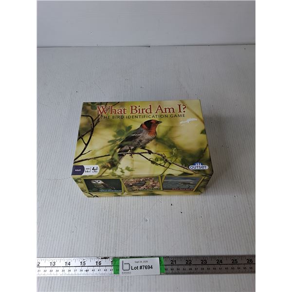 What Am I-  Bird Identification Game