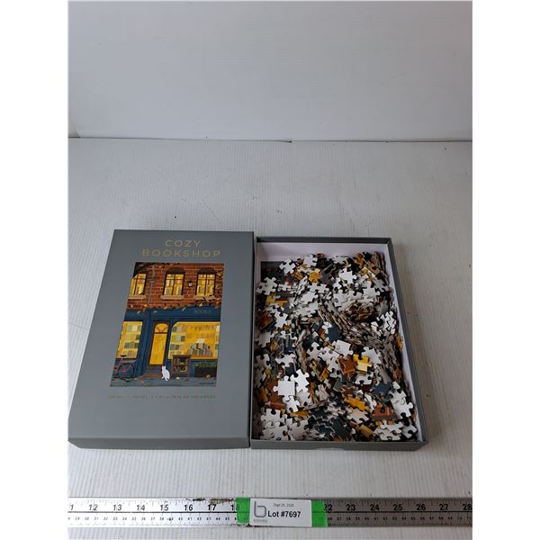 Cozy Bookshop 500 Piece Puzzle