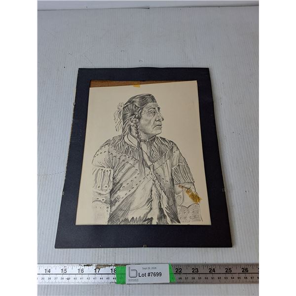 Wall Art Stencil Drawing