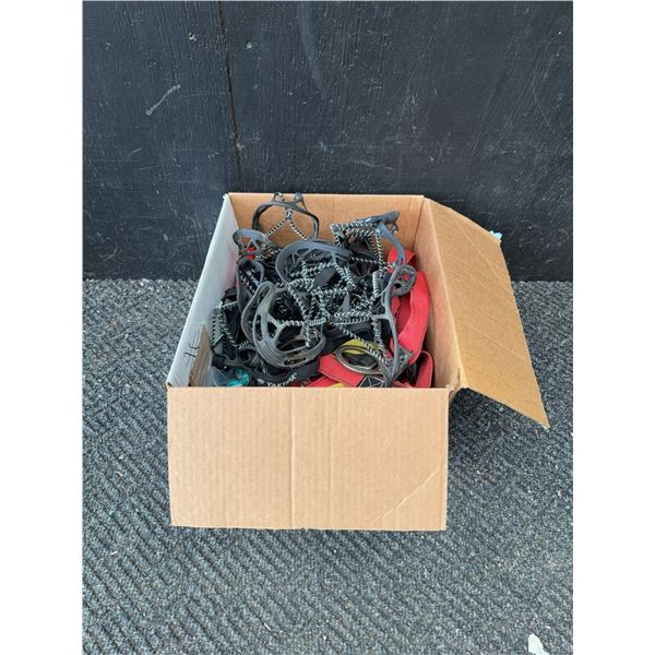 Yaktrax Traction Devices, Safety Harnesses, And Brass Ball Valve