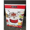 Image 3 : BELLA 3 Quart Electric Cooker & Fondue Set, 2.8 L, Red