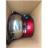 Image 4 : BELLA 3 Quart Electric Cooker & Fondue Set, 2.8 L, Red