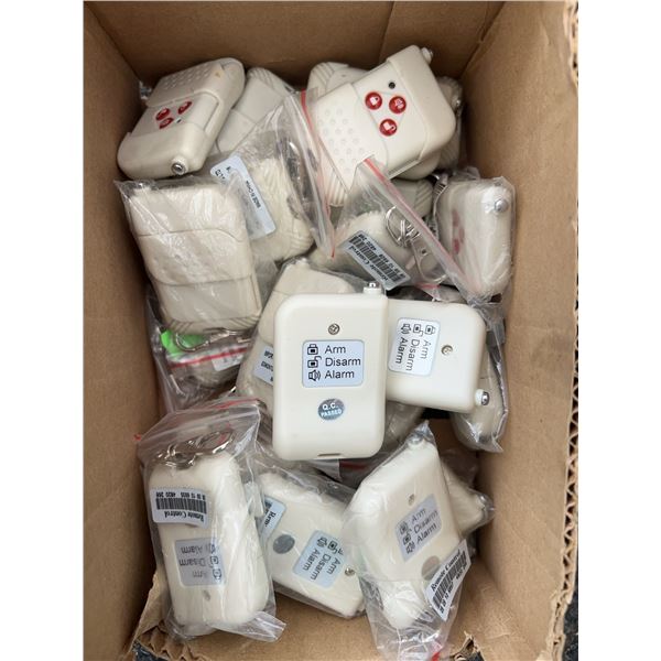 Wireless Remote Alarm System Key Fobs