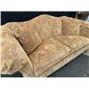 Image 2 : Upholstered Fabric Sofa With Rolled Arms and Two Cushions