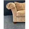 Image 8 : Upholstered Fabric Sofa With Rolled Arms and Two Cushions