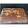 Image 2 : Wood Side Table with Ornate Turned Legs and Casters