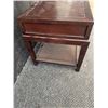 Image 3 : Wooden Side Table With Drawer and Lower Shelf