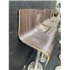 Image 8 : 10 Wood and Metal Bar Stools