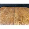 Image 2 : Rectangular Oak Dining Table with Cabriole Legs